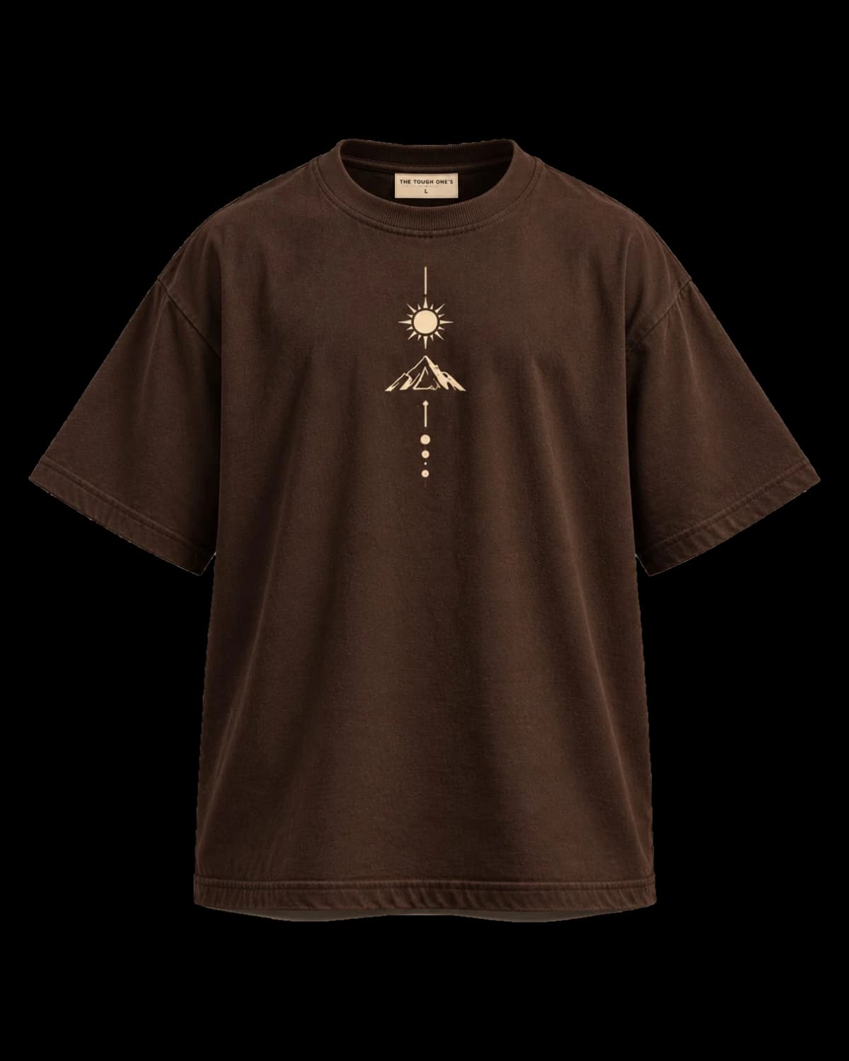 Prithvi Oversized Tee, front view